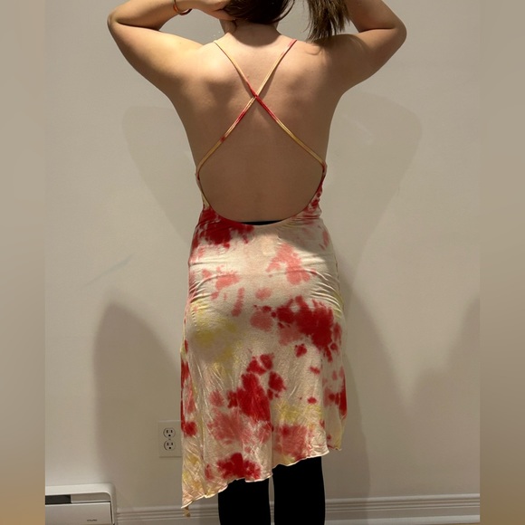 DIESEL JUNIOR TYE DIE ASYMMETRICAL DRESS - Picture 3 of 11